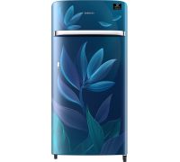SAMSUNG 198 L Direct Cool Single Door 5 Star Refrigerator- Paradise Blue, RR21T2G2W9U/HL