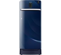 SAMSUNG 225 L Direct Cool Single Door 4 Star Refrigerator- Rythmic Twirl Blue, RR23A2F3X4U/HL