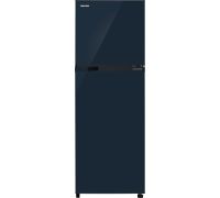 TOSHIBA 252 L Frost Free Double Door 2 Star Refrigerator- Blue Uniglass, GR-A28INU- UB