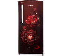 Voltas Beko 200 L Direct Cool Single Door 4 Star Refrigerator- Fairy Flower Wine, RDC220B60/FWEXXXXSG