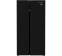 Voltas Beko 640 L Frost Free Side by Side Refrigerator- BLACK GLASS, RSB665GBRF
