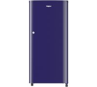 Whirlpool 184 L Direct Cool Single Door 2 Star Refrigerator- Solid Blue / Blue, 205 WDE CLS 2S SAPPHIRE BLUE-Z
