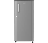 Whirlpool 190 L Direct Cool Single Door 4 Star Refrigerator- Magnum Steel, WDE 205 PRM 4S INV MAGNUM STEEL