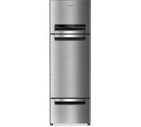 Whirlpool 260 L Frost Free Triple Door Refrigerator- Magnum Steel, FP 283D Protton Roy Magnum Steel - N