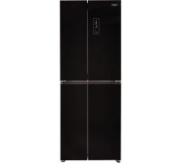 Whirlpool 460 L Frost Free Multi-Door Inverter Technology Star Refrigerator- Black, WS Quatro 460 Crystal Black