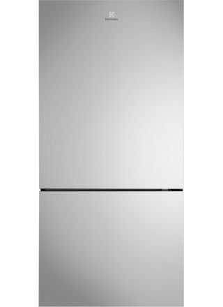 Electrolux 529 L Frost Free Double Door Bottom Mount 1 Star Refrigerator  with Inverter Bottom Freezer UltimateTaste 500,- Silver, EBE5302C-S