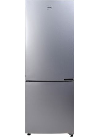 Haier 256 L Frost Free Double Door Bottom Mount 2 Star Convertible Refrigerator- Moon Silver, HEB-25TGS