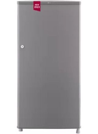 LG 185 L Direct Cool Single Door 1 Star Refrigerator- Dim Grey, GL-B199GGXB