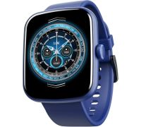 boAt Wave Beat Call with BT Calling, 1.69 HD Display & 600+ Watch Face Smartwatch- Blue Strap, Free Size