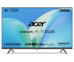 acer 100 cm 40 inch  HD LED Smart Android TVAR40AR2841FDFL - AR40AR2841FDFL
