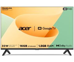 Acer Advanced I Series 108 cm 43 inch  HD LED Smart Google TV - AR43GR2841FDFL