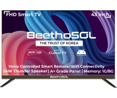 BeethoSOL 108 cm 43 inch  HD LED Smart Android Based - 43BZ37