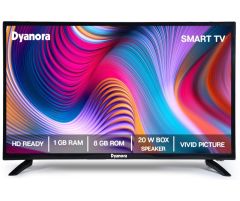 Dyanora 80 cm 32 inch  Ready LED Smart Android TV - DY-LD32H0S