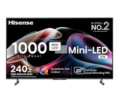 Hisense 65U7K 65 Inch 4K Ultra HD Smart Mini LED QLED TV