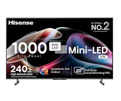 Hisense 75U7K 189 cm 75 inches 4K Ultra HD Smart Mini LED QLED TV