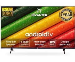INVANTER Horizon Series 126 cm 50 inch  HD LED Smart Android TVIN50SFLGPBTVR - IN50SFLGPBTVR