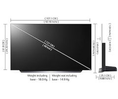 LG OLED48C2PSA 48 Inch 4K Ultra HD Smart OLED TV