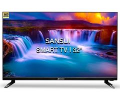 Sansui 80 cm 32 inch  Ready LED Smart TV with - JSY32SKHD
