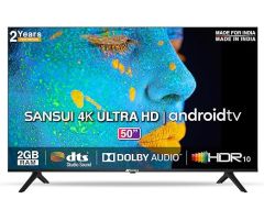 Sansui JSW50ASUHD 127 Cm 50 Inches 4K Ultra HD Certified Android LED TV