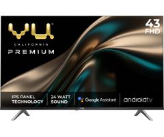Vu Premium TV 108 cm 43 inch  HD LED Smart Android TV - 43GA-Android
