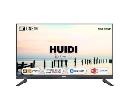 HUIDI HD50FLPRO 126 Cm 50 Inches Bezelless Series 4K Ultra HD LED TV
