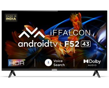 iFFALCON by TCL F52 108 cm 43 inch  HD LED Smart Android TV43F52 - 43F52