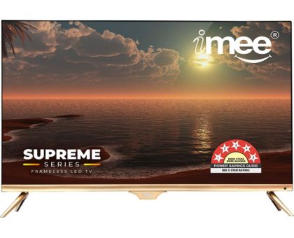 iMEE Supreme 108 cm 43 inch  HD LED Smart Android TVSUPREME-43SFLCS-Gold - SUPREME-43SFLCS-Gold