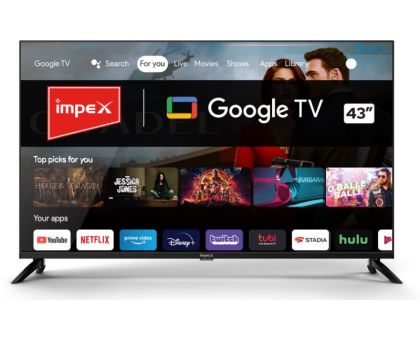 IMPEX 108 cm 43 inch  HD LED Smart Google TV - evoQ 43S3RLC2