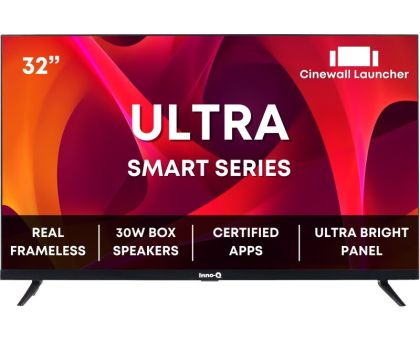 InnoQ 80 cm 32 inch  Ready LED Smart Android TV32FS-Ultra-R - 32FS-Ultra-R