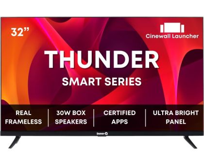 InnoQ Pro 80 cm 32 inch  Ready LED Smart Android Based - 32SF-THUNDER-R