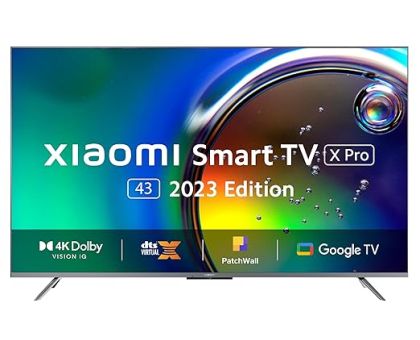 MI L43M8-5XIN 108 Cm 43 Inches X Pro 4K IQ Series Smart Google TV