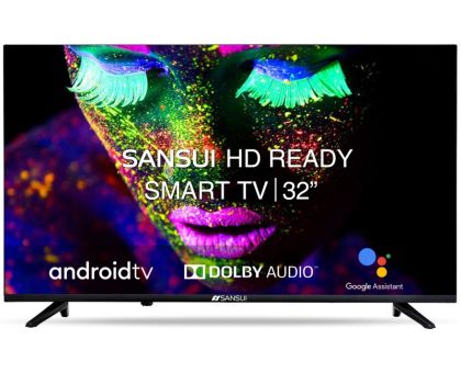 Sansui 80 cm 32 inch  Ready LED Smart Android TV - JSW32ASHD