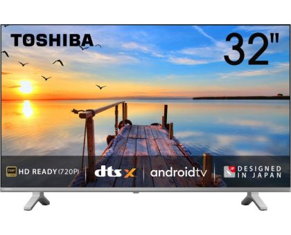 TOSHIBA E35KP 80 cm 32 inch  Ready LED Smart Android TV - 32E35KP