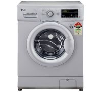 LG 6.5 kg Fully Automatic Front Load Washing Machine with In-built Heater Silver- FHM1065SDL